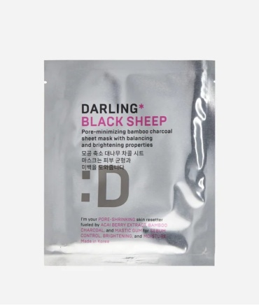 Маска для лица DARLING тканевая Black Sheep 1 шт