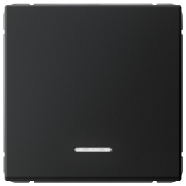 Выключатель клавишный Systeme electric GAL001013, карбон