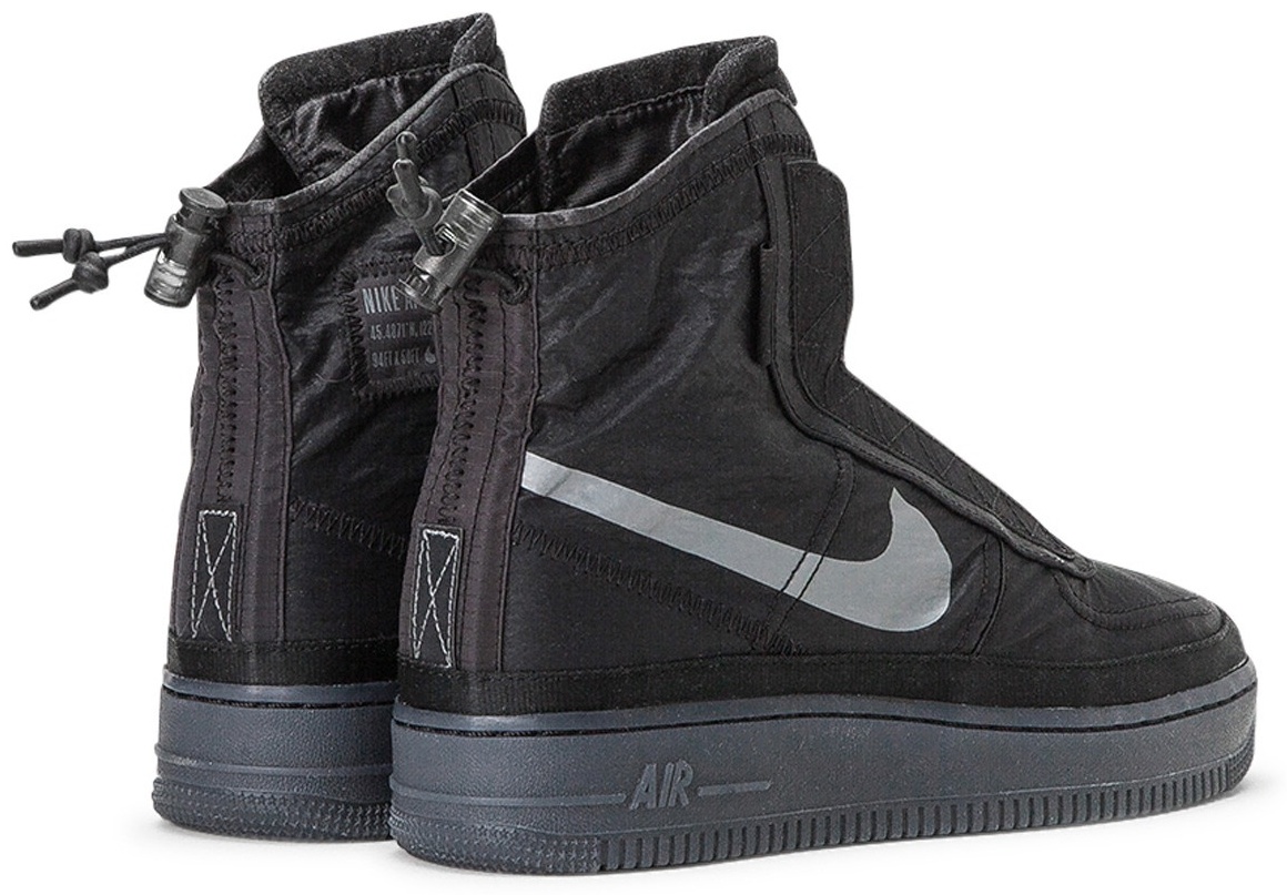 nike af1 shell black