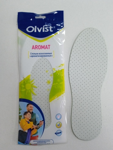 Olvist стельки 112 AS lat aromat размер универсальный, классические, для спортивной обуви, для рабочей обуви