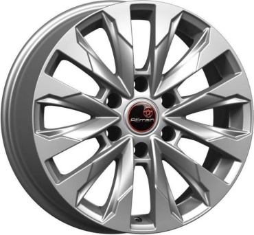 Вектор R258 7.5x18/6x139.7 D67.1 ET38 4 диска серебристый