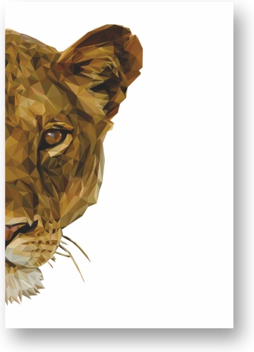 Hochuholst.kz картина Львица 42x60 см