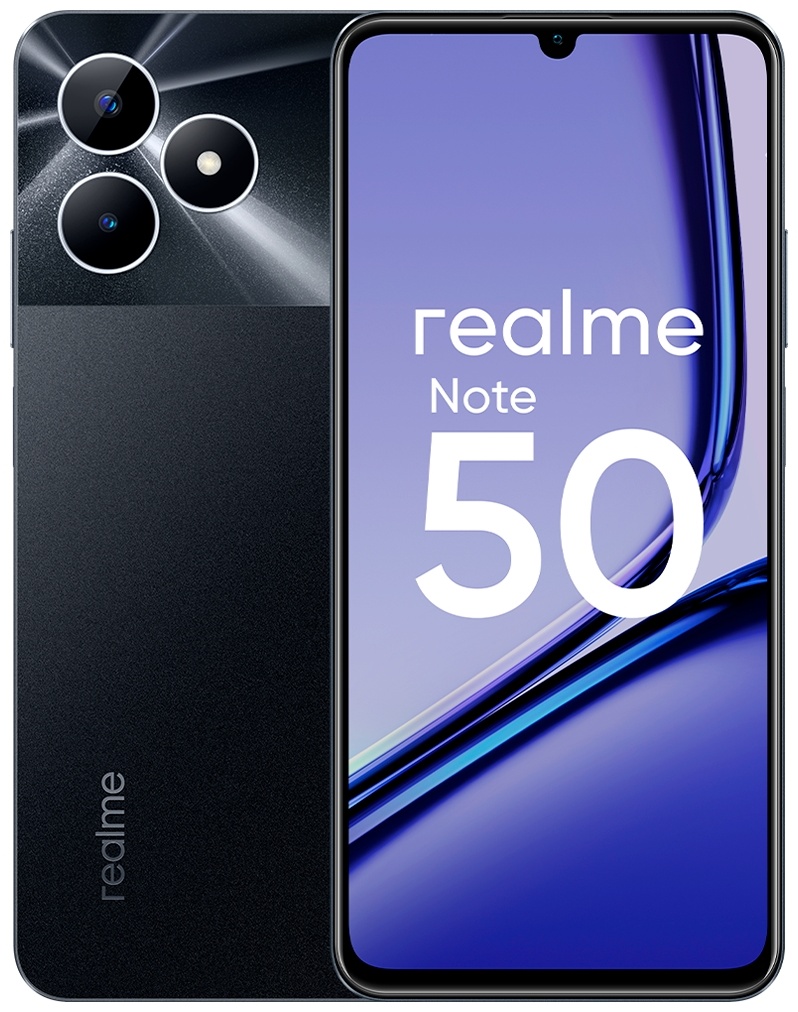 Купить Смартфон Realme Note 50 4 ГБ/256 ГБ черный в Алматы – Магазин на ...