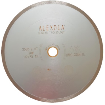 Диск отрезной алмазный 350x50х2 мм, Alexdia 00000000058