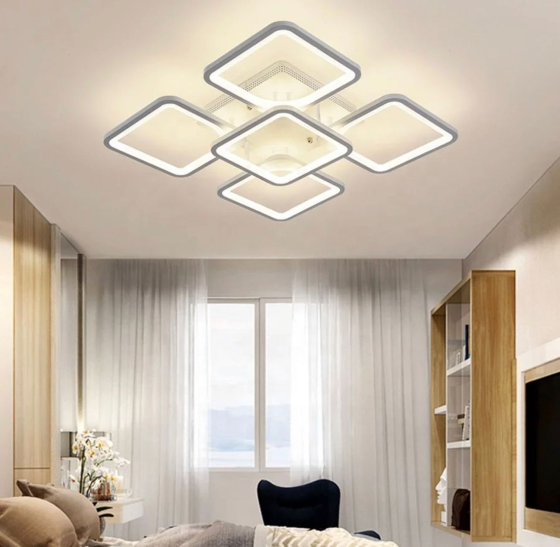 Люстра потолочная LED, кол-во ламп: 5 шт