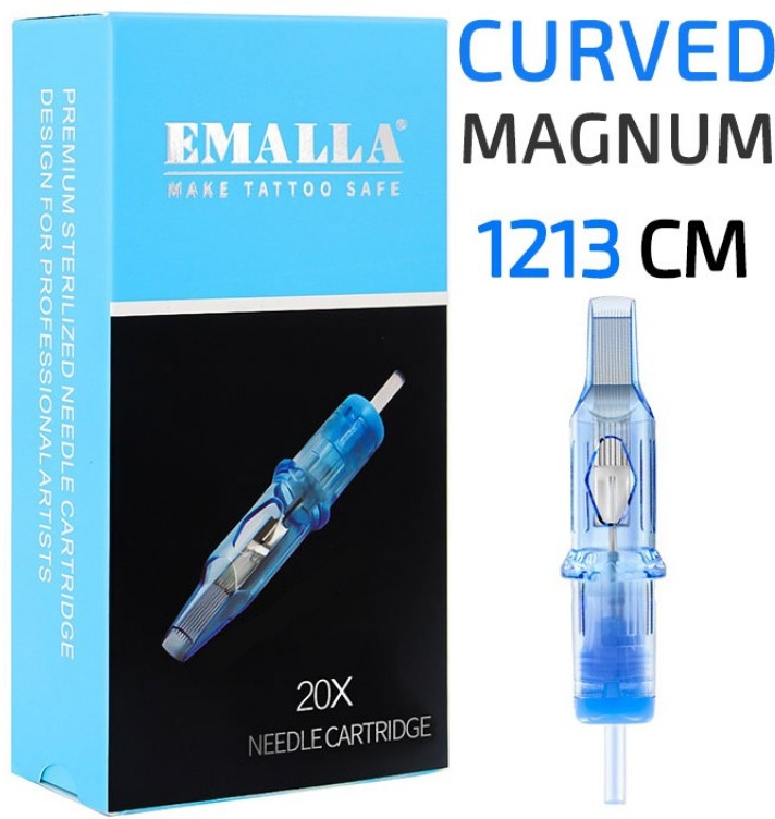Emalla тату картриджи Eliot 1213RM Round Magnum 5шт
