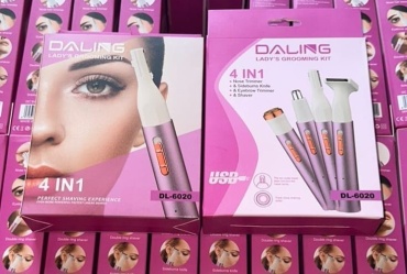 DALING триммер DL-6020 розовый