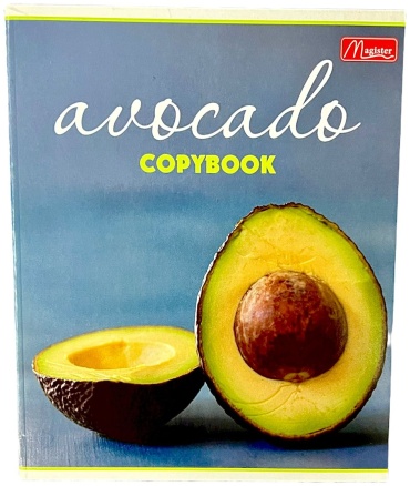 Magister auocado желтый tp tc 007, 48 листов, А5, разметка клетка, мягкая обложка