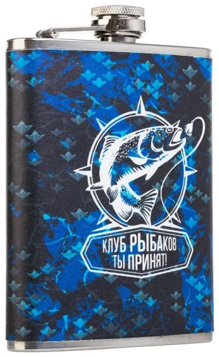 Фляга Helios Клуб охотников, XCY-8 1 шт