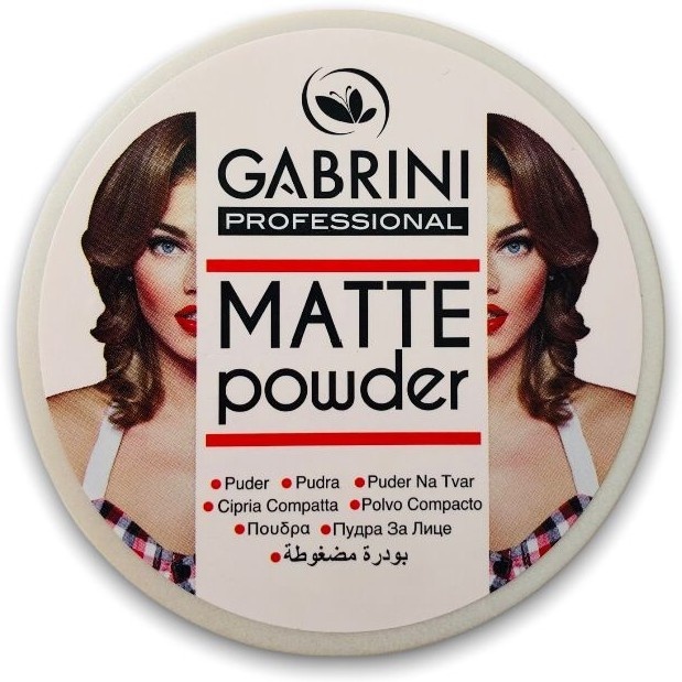 Купить Пудра Gabrini Matte Powder сухая 02 бежевый в кредит в Алматы ...