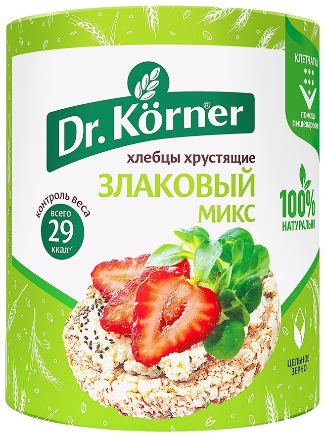 Dr.Korner хлебцы мультизлаковые 90 г