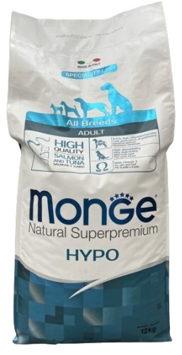 Monge Hypo лосось, тунец 12 кг
