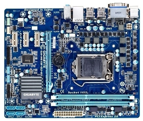 Материнская плата GIGABYTE GA-H61M-D2-B3
