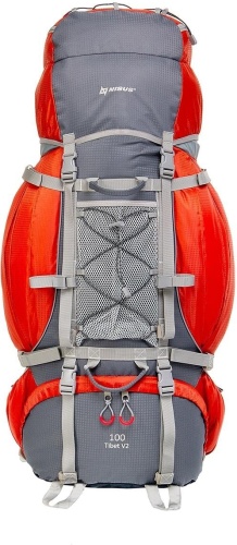 NISUS N-TB1177-100L треккинговый 100 л серый, оранжевый