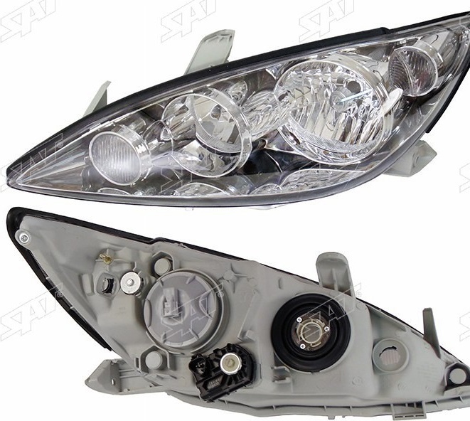 Фара Toyota Camry USA 04-06 (Слева/ Галоген/ Ручная регулировка)
