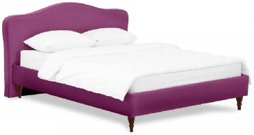 Кровать Hoffmann Elizabeth, 180x200 см, темно-фиолетовый