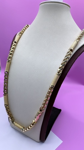 SAR-JEWELRY 2-25_84_4028_65 длина 65 см, вес 62.97 г золото, плетение фантазийное