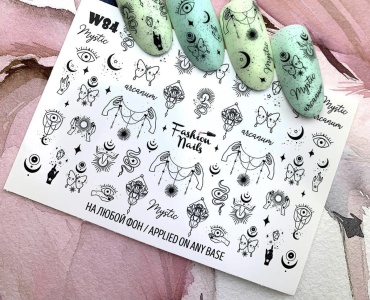Fashion Nails слайдеры White 84