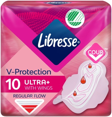 Libresse прокладки V-Protection 10 шт