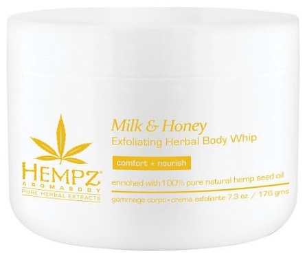 Hempz скраб Milk Honey для тела 176 г