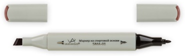 Маркер Vista-Artista 4680269626829, 1 шт, 7 мм, коричневый
