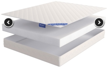 Матрас Lineaflex Edelweiss eco, 90x200x20 см
