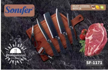 Набор ножей Sonifer SF-1171, лезвие: керамика 4 шт
