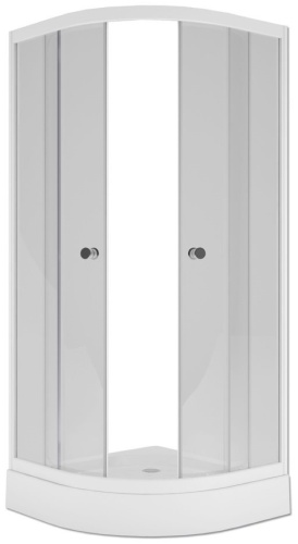 Душевая кабина МетаКам Классик CLSN900m, 191х90 см, низкий поддон