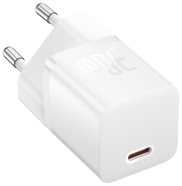 Baseus GaN5 (mini) 1C 30W USB Type-C белый