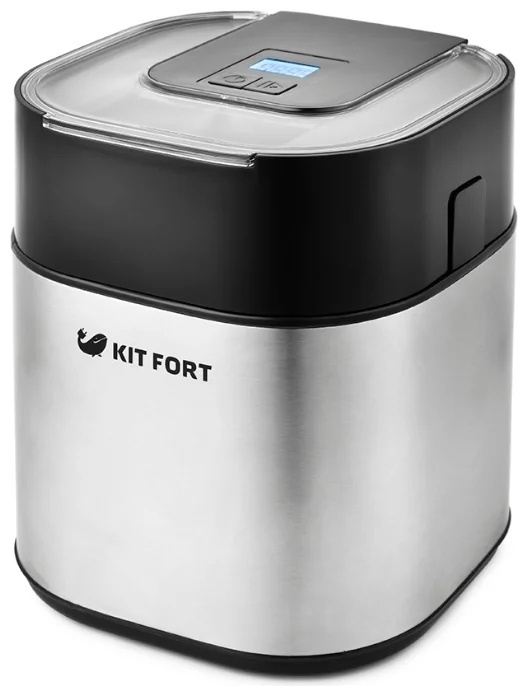 Мороженица Kitfort KT-1805 черный, серебристый