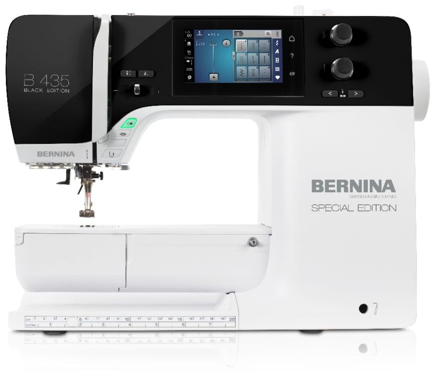 Швейная машина Bernina 435 белый, черный