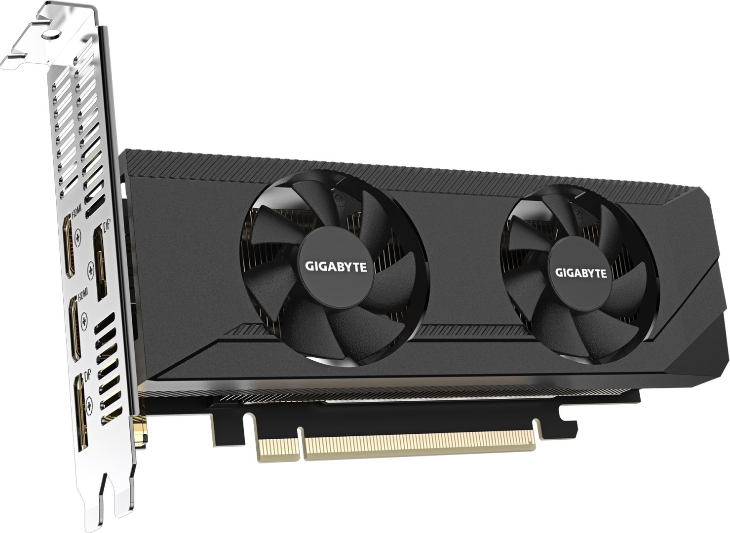 Видеокарта GIGABYTE GeForce RTX 3050 OC Low Profile GV-N3050OC-6GL 6 Гб