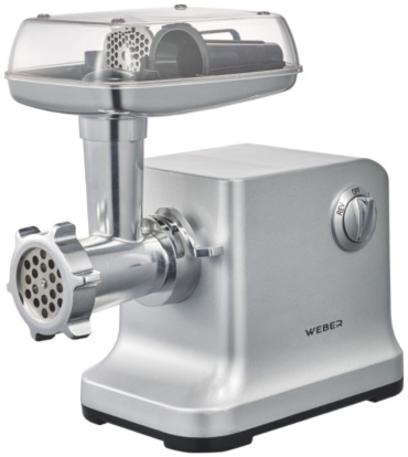 Мясорубка Weber MG1800W серебристый