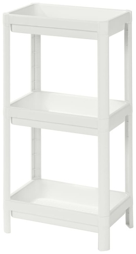 Стеллаж напольный IKEA, 36x23x70 см, белый