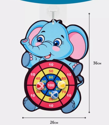 Мяч BOBO kids Дартс слоник