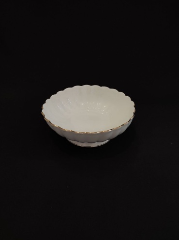 Салатник ROYAL CROWN 22х22 см, фарфор, 1 шт
