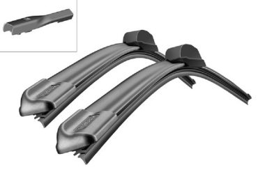 Щетка бескаркасная Bosch A555S 600 мм, 2 шт