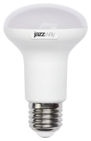 Jazzway 8W E27, светодиодная, холодный белый