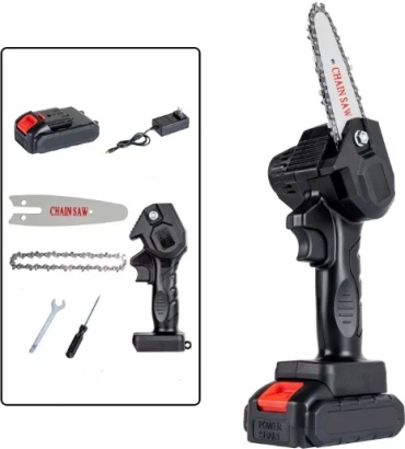 Аккумуляторная цепная пила Mini Electric Chainsaw