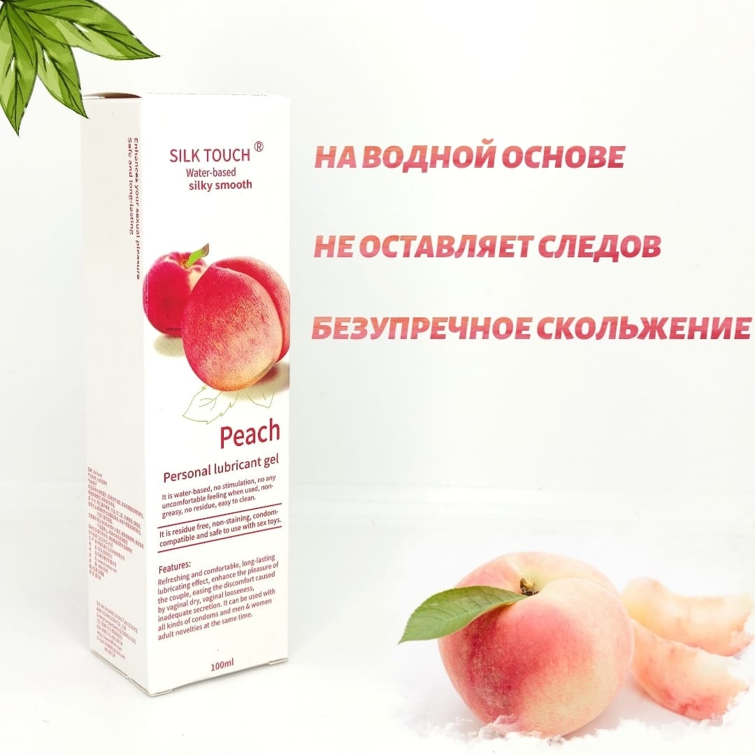 Купить Лубрикант SILK TOUCH гель персиковый 100 мл основа водная в ...