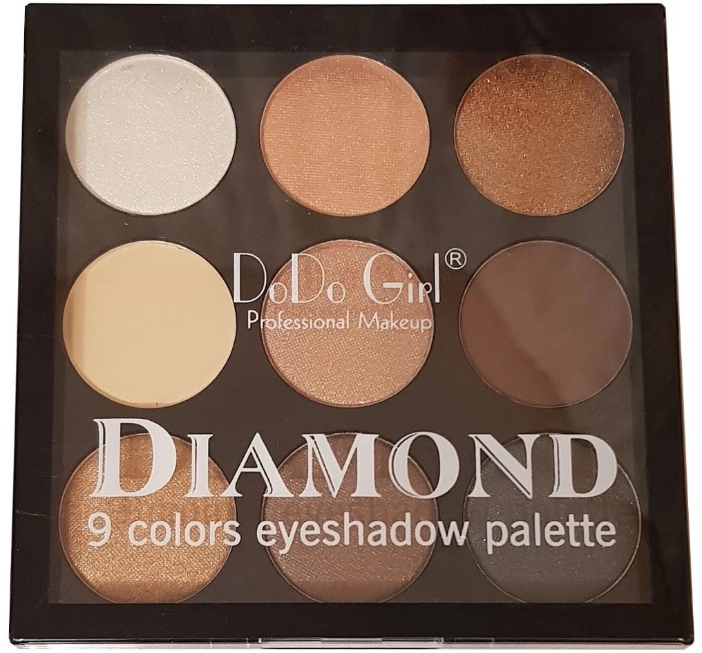 DoDo Girl Палетка теней для глаз DoDo Girl Diamond Eyeshadow Palette, 9 оттенков, набор 03 набор для контуринга 3