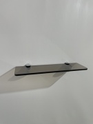 Полка 432780, 40х12x1 см, графит