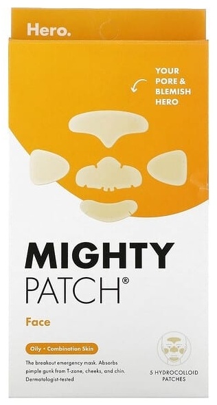 Патчи Hero. тканевые Mighty Patch противовоспалительные 5 шт