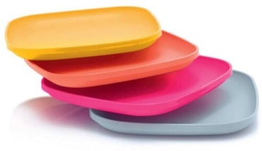 Тарелка Tupperware РП22, Количество предметов: 4