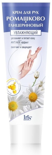 Iris cosmetic Ромашково-глицериновый крем для рук 100 мл