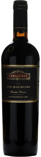 Вино ERRAZURIZ Don Maximiano Founder's Reserve Errazuriz 2018 сухое красное 14% 0.75 л