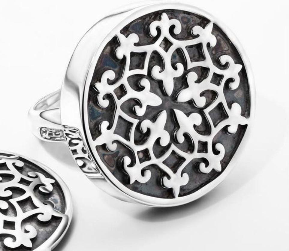 Balausa Jewelry ZH011 размер 19 вес 7.5 г серебро, без вставок