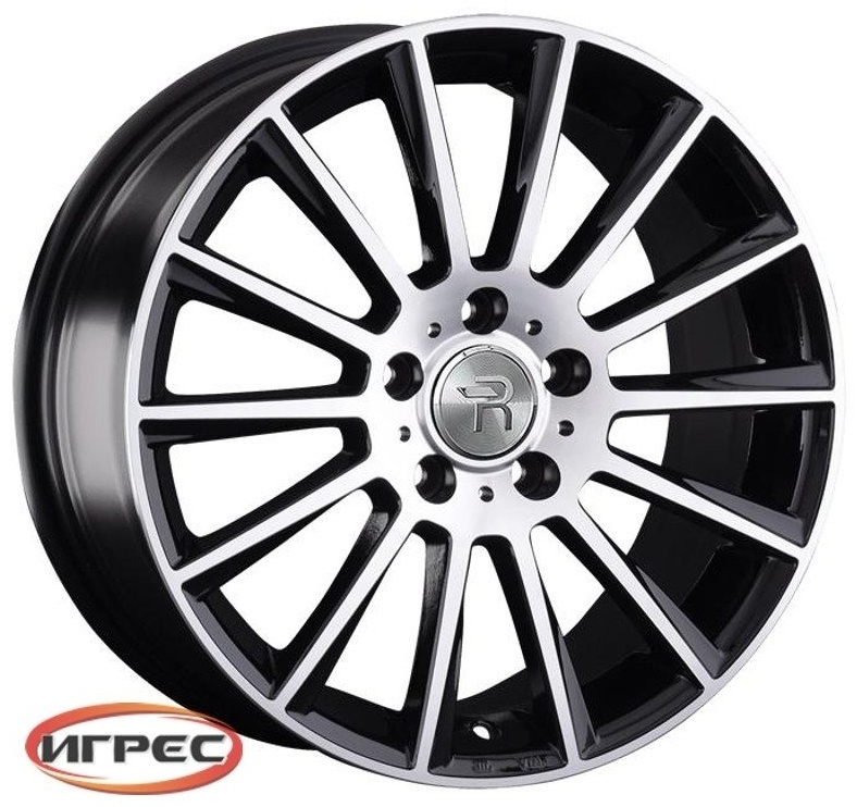 LVZ 1048 8.5x18/5x112 D66.6 ET35 черный