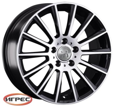 LVZ 1048 8.5x18/5x112 D66.6 ET35 4 диска черный