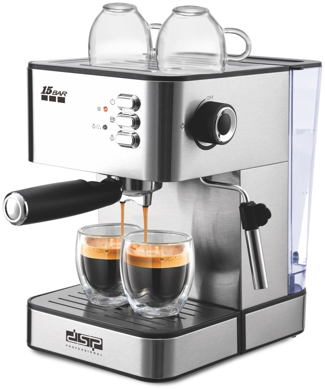 Купить Кофемашина DSP KA-3091 черный в Алматы – Магазин на Kaspi.kz